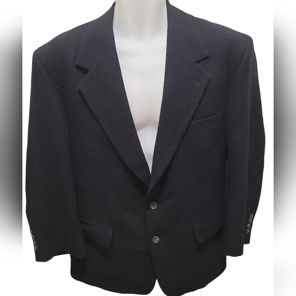 Bill Blass Camel Hair Blazer Mens 44R Sports Coat